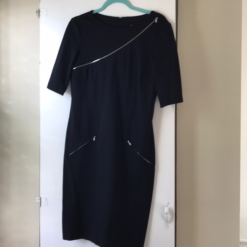 Betsey Johnson dress zipper detail.